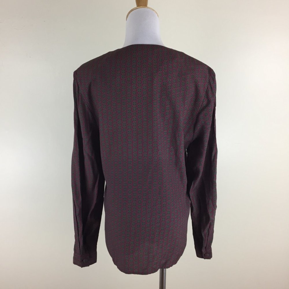 BROOKS BROTHERS Multi-Color Hidden Button Shirt - Picture 8 of 8